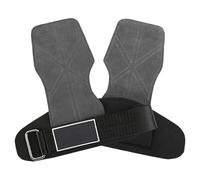 LLHCF Professional Leather Workout Gloves Thick Padding Not Frictions Design Suitable for High Intensity Training Event Gym Gloves with Nonslip Grip