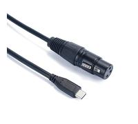 LLHCF Professional Stereo Microphones Cable USB Type C Male To 3Pin XLRs Male Female Connectors For Sound Interfaces USB C To XLRs