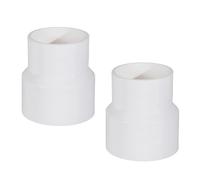 LLHCF PVC Duct Fan Reducers Nozzle Concentrator For 50mm Ventilation Fans Adaptable Inner Diameter