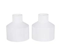 LLHCF PVC Duct Fan Reducers Nozzle Concentrator For 50mm Ventilation Fans Adaptable Inner Diameter