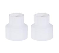 LLHCF PVC Duct Fan Reducers Nozzle Concentrator For 50mm Ventilation Fans Adaptable Inner Diameter