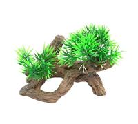 LLHCF Realistic Tree Stump Fishtanks Accessory Waterproof Resin Aquariums Decors For Natural Lookings Underwater Environment Aquariums Ornament