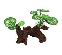 LLHCF Realistic Tree Stump Fishtanks Accessory Waterproof Resin Aquariums Decors For Natural Lookings Underwater Environment Aquariums Ornament