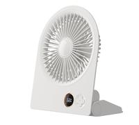 LLHCF Rechargeable USB Fan Quiet Desktop Fan Ceiling Fan With Multiple Option Cooling Fan Timing Function