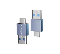 LLHCF Set Of 2Pcs 10Gbps Fast Speed Data Transmission Adapter Type C To USB 3.1 Converter For Keyboards On The Go USB C Adapter
