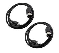 LLHCF Shielded Stereo DIN7P Cable DIN7Pin To 3.5mm Converters Wire For Studio Equipment Home Theater Systems Transmission