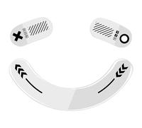 LLHCF Skates Smooth Glides Feet Pad Set Scratch Resistance For Game Intensed Gaming Glass Foot Sticker