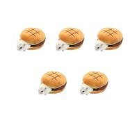 LLHCF Small Animal Soft Bed Warm Burger Shaped Toy House Cage Decor For Hamsters Small Playing Hamster Warm Bed House