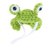 LLHCF Small Hamster Hat Knitting Guinea Pigs Christmas Hat Hand Knitted Tiny With Adjustable Strap Holiday Christmas Party Hamster For Really Tiny For Really