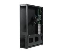 LLHCF Small PC Case Space Efficient 3L Small Desktop Chassis Compatibles Small ITX Motherboards For Home Entertainment