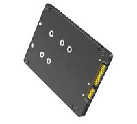 LLHCF Solid States Disk Adapter Double B+M Key Solid States Disk To 2.5inch Converters Adapter Card Case Socket Enclosure For 2230 2242