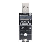 LLHCF Solid States Disk Enclosure Adapter USB 3.1 1000MB/s Expansion Card 2230 To USB C 2242 To USB C 2242 To USB A