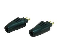 LLHCF Sound Cable Connectors Compatible For TH900 MKII TH600 TH909 Headphone Plug Sounds Connectors 4mm Hole MMCX Cable