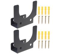 LLHCF Space Optimizing Wall Mount Angles Grinder Rack With Integrated Cable Hook And Installation Screws For Garage Organization Systems Angle Grinder Hanger With Cable Management