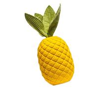 LLHCF Squeaky Pineapples Dog Chew Toy Toughs Pineapples With Treat Dispensing For Various Age Durability Chew