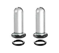 LLHCF Sturdy Glass Ear Stretching Set Plugs For Ears Gauges With Single Expander Jewelry For Body Piercing Enthusiasts Ear Jewelry