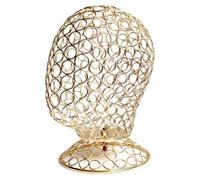 LLHCF Stylish Wigs and Hat Stand Mannequin Head Metal Wigs Holder Suitable for Fashion Enthusiasts Present and Hair Salons