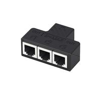 LLHCF Telephone Splitter 3 Way/4Way Outlet Converter RJ11 6P6C Interface Adapter Converter 3/4port Outlet Adapter Phone Splitter