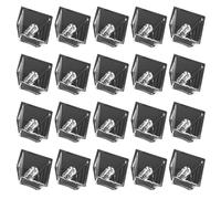 LLHCF Transparents Crystal Mechanical Keyboards Key Blanks Backlit Keycaps Original Height For Switches 20pcs