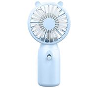 LLHCF Travel Portable Fan Handheld Small Fan AA Battery Powering Super Quiet Cooling For Home Office Travelling Cooling