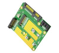 LLHCF Two Key B NGFFs HDDs To 2.5Inch SATA3.0 Adapters With Aluminum Frame Brackete Convert NGFFs SATA3.0 HDDs To 2.5" HDDs