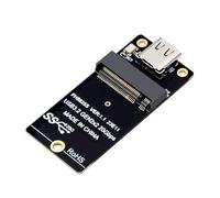 LLHCF Type C Solid Disk Conversion Board ABS NVME Conversion Board Compatible For NVME 2230/42/60/80 Size Accessory