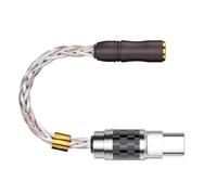 LLHCF Type C To 3.5mm/2.5mm Headphone Adapter Audiophile Grade Connectors Cable For Balanced Performances And Detail Wide Sound Field