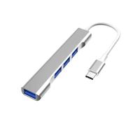 LLHCF USB Adapter 4 In 1 USB C Adapter USB C To 3xUSB2.0+1xUSB3.0 Adapter Adapter USB Extender Docking Station For PC Keyboards