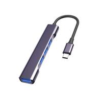 LLHCF USB Adapter 4 In 1 USB C Adapter USB C To 3xUSB2.0+1xUSB3.0 Adapter Adapter USB Extender Docking Station For PC Keyboards