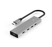 LLHCF USB Adapter UsbC Hub 5in 1 USB3.2 TypeC Docking Station Multiports Adapter For Smartphones Laptops Switches