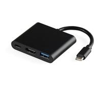 LLHCF USB C To HDTV Adapter Multiports USB C Hubs With 4K HDTV Output USB3.0Data Transfer USB C Charging Port For Projectors