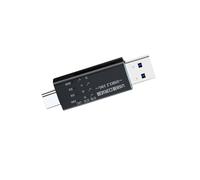 LLHCF USB C To USB 3.2 Adapter Supports 10Gbps Data Rate And Fast Charging With LED Voltages Display