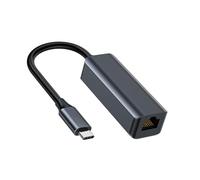 LLHCF USB Type C To Rj45 1000Mbps External Gigabit Ethernet Adapter USB3.0 To Rj45 Converter With 13.5CM Cable