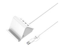LLHCF USB3.0 And Type C Adapter With 3 USB Port And Type C Phone Stand 5Gbps Speed For Laptops And Desktops Adapter