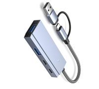 LLHCF USB3.0 And Type C Hubs Multiple USB Splitter 5Gbps High Data Transmission Adapter For Phone Tablets
