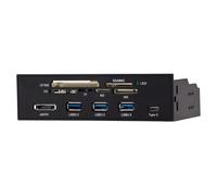LLHCF USB3.0 Card Reader Front Panel Built In Designing Fast Speed 5Gbps For Easy Access And Multiple Card Compatibility
