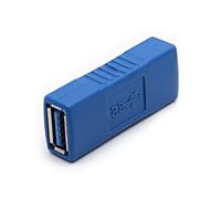 LLHCF USB3.0 Female To Female Adapter USB3.0 Coupler For Reliability Data Transfer Extended Connectivity 1piece/ 2pieces Speed Data Transfer