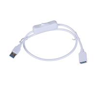 LLHCF USB3.0 Male To Female Extension Cable With Switcher 5Gbps For Easy Data Transfer And Power Supply In PC And Car USB Type A Male To Female Adapter Cable
