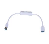 LLHCF USB3.0 Male To Female Extension Cable With Switcher 5Gbps For Easy Data Transfer And Power Supply In PC And Car USB Type A Male To Female Adapter Cable