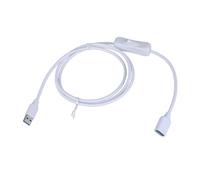 LLHCF USB3.0 Male To Female Extension Cable With Switcher 5Gbps For Easy Data Transfer And Power Supply In PC And Car USB Type A Male To Female Adapter Cable