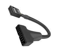 LLHCF USB3.0 To 2.0 Adapter Cable For New USB3.0 19pin Motherboards And Legacys 9Pin USB 2.0 Devices