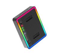 LLHCF USB3.2 To Double Protocols Solid Disk Adapter Enclosure Double Bay Docking Station For Quick And Easy Data Migration