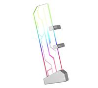 LLHCF VGA Bracket Hardened Glass GPU Stand Vertical Video Card Holder Space Saving And Efficient Cooling