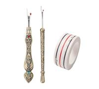 LLHCF Vintage Seam With Sewing Tape Ergonomic Grip Stitching For Sewing Needle Work Pattern Removing Thread Vintage