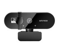 LLHCF W66 USB Webcam With Auto Focused And Integrated Microphone For Students And Remote Office Workers