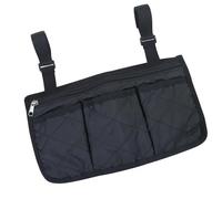 LLHCF Wheelchair Armrest Side Storage Bag Waterproofs Wheelchair Side Pouches Armrest Hanging Handle Holder Easy To Use Rollator