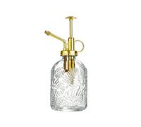 LLHONG 360ML Glass Plant Mister, Watering Spray Bottle with Top Pump | Watering Can High-Atomization Nozzle | Retro | Sealed | Leak-Proof | for Garden Plants Flower