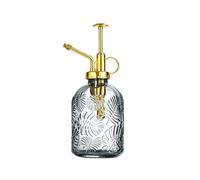 LLHONG 360ML Glass Plant Mister, Watering Spray Bottle with Top Pump | Watering Can High-Atomization Nozzle | Retro | Sealed | Leak-Proof | for Garden Plants Flower