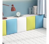 LLHTTDMBDFC Anti-Collision Wall Padding, Padded Wall Panels, 3D Anti-Collision Wall Padding, Upholstered Wall Panel, Self Adhesive Sponge Wall Sticker(A,180x30cm)