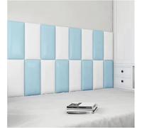 LLHTTDMBDFC Anti-Collision Wall Padding, Padded Wall Panels, 3D Self Adhesive PU Wall Panel, Anti-Collision Protection Wall Sticker For Home Office(D,80x50cm)